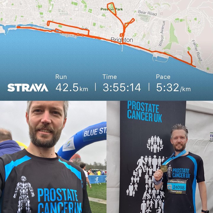 Brighton Marathon race photo